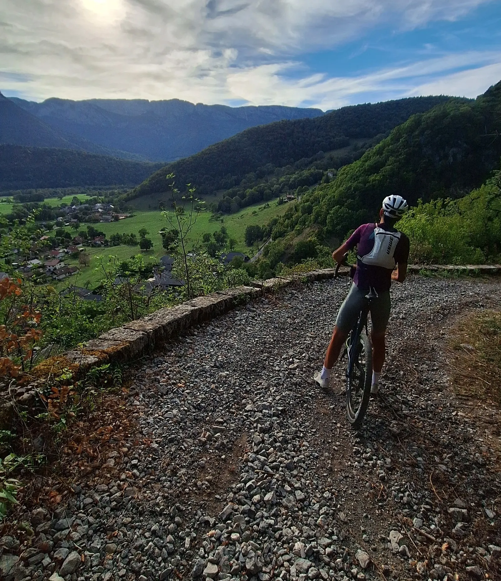 Col de la Forclaz - vue lac Annecy