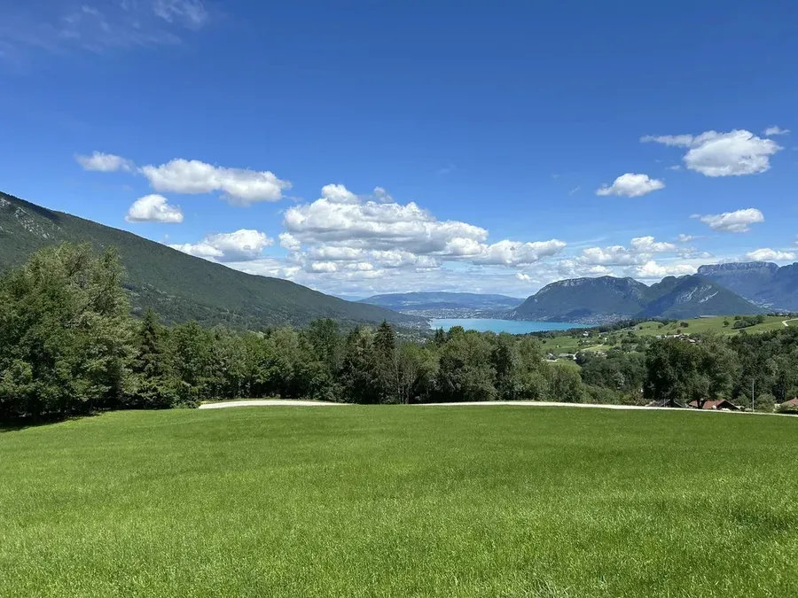 Tour du Semnoz - vue lac Annecy depuis Semnoz